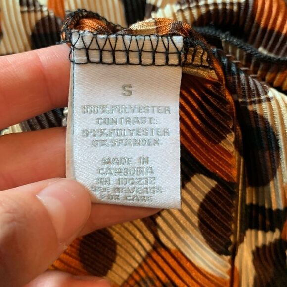 Dress Barn retro style long sleeve tunis. Size small - Picture 6 of 14